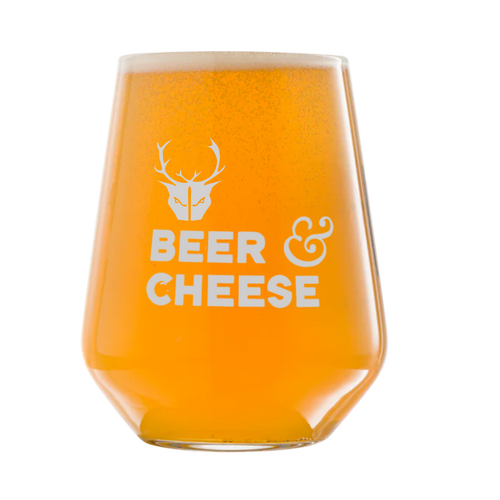 Beer & Cheese Glass
