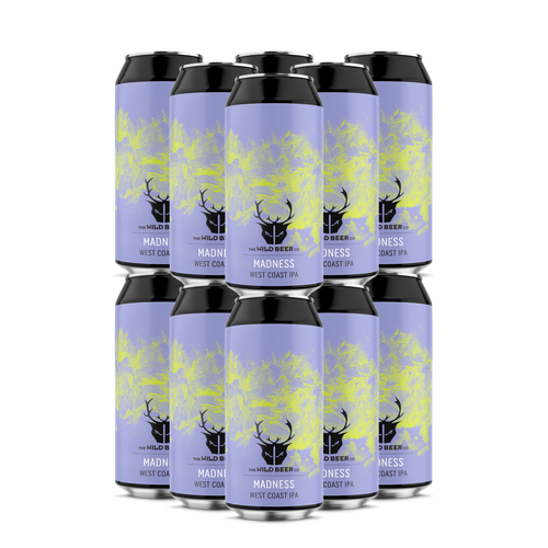 Madness IPA 12 Pack - West Coast IPA - The Wild Beer Co