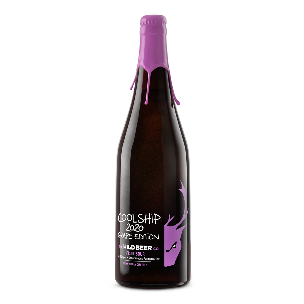 Coolship Grape Single Bottle - Fruit Sour - The Wild Beer Co