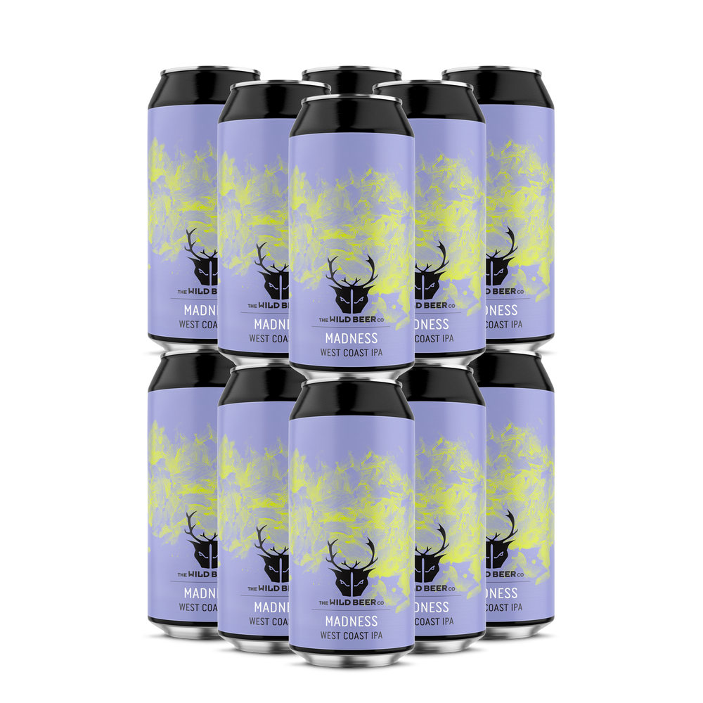 Madness IPA 12 Pack - West Coast IPA - The Wild Beer Co
