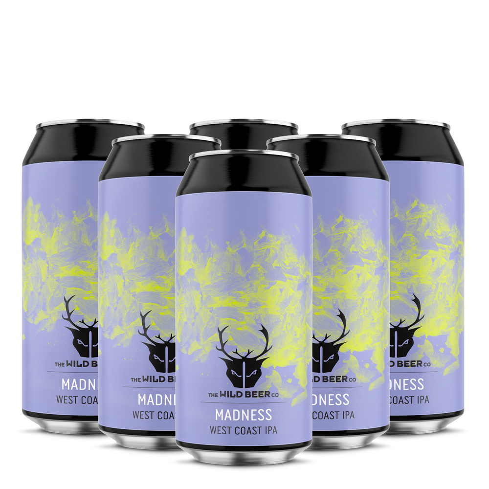 Madness IPA 6 Pack - West Coast IPA - The Wild Beer Co