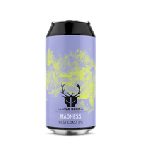 Madness IPA Single Can - West Coast IPA - The Wild Beer Co