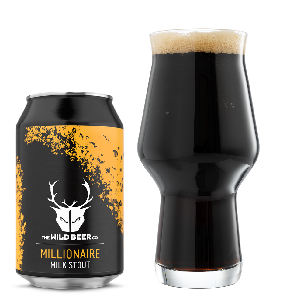 Millionaire - Salted Caramel & Chocolate Milk Stout - The Wild Beer Co