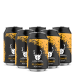 Millionaire 6 Pack Cans - Salted Caramel & Chocolate Milk Stout - The Wild Beer Co