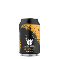 Millionaire Single Can - Salted Caramel & Chocolate Milk Stout - The Wild Beer Co