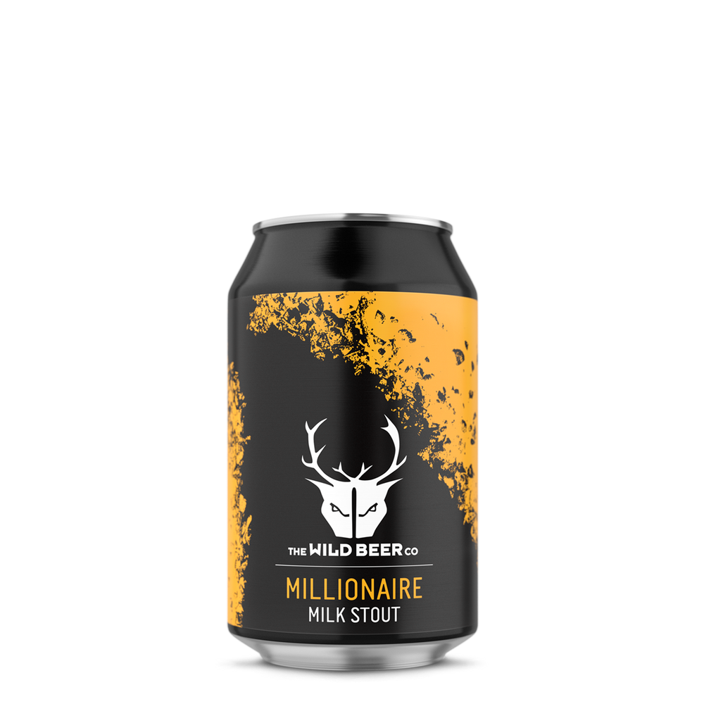 Millionaire Single Can - Salted Caramel & Chocolate Milk Stout - The Wild Beer Co