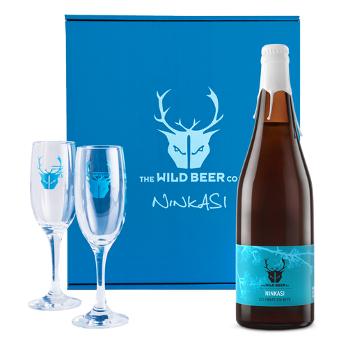 Ninkasi & 2 Flutes Gift Box
