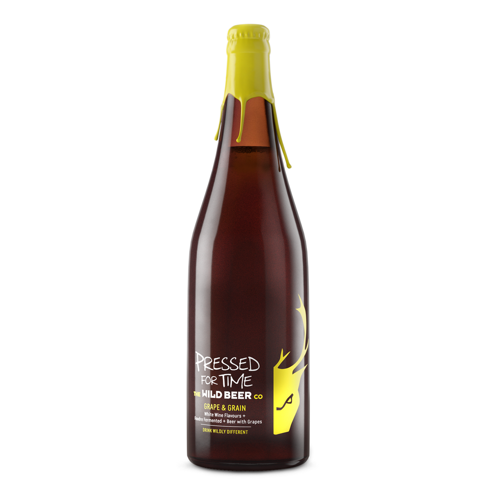Pressed For Time Single Bottle - White Grape Sour - The Wild Beer Co
