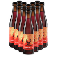 Strawberry Line 12 pack - Barrel Aged Strawberry Beer - The Wild Beer Co