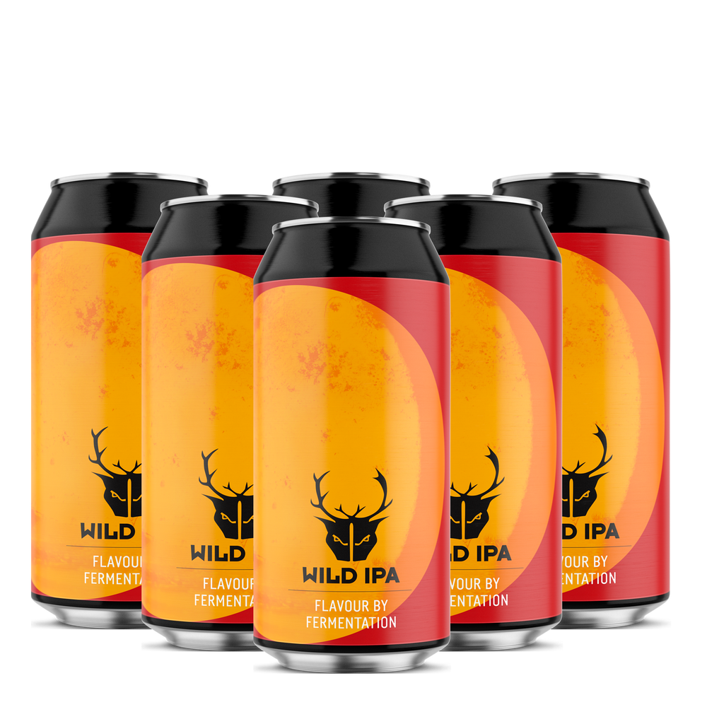 Wild IPA Can 6 Pack - Mixed Fermentation IPA - The Wild Beer Co